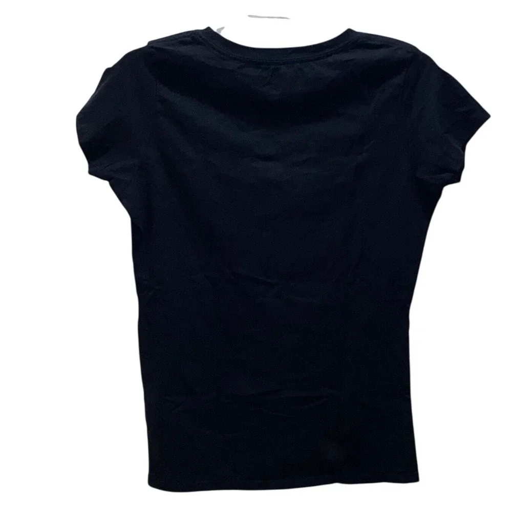 Way to Celebrate Kids Black Happy Halloween Pumpkin Graphic T-Shirt Size M 8-10